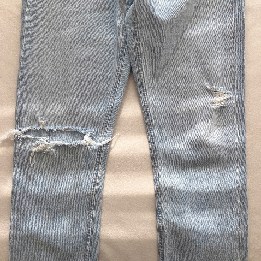 AGOLDE Riley High-waisted Cropped Jeans - Picture 6 of 11